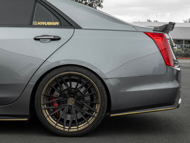 2016-2019 Cadillac CTS-V V3 | FULL CARBON FIBER Rear Trunk Lid Wing Wickerbill Spoiler